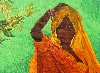 'Inderin im Sari ' in Vollansicht