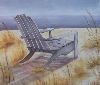 Werk 'Bild 41 (Liegestuhl am Strand)3 ' von 'Gaby Hornberger'