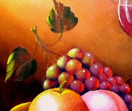 'Stillleben Obst und Wein' in Grossansicht