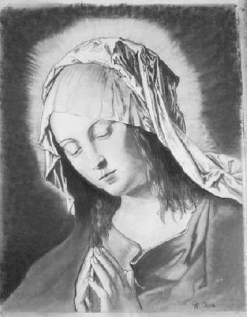 'Madonna,nach G,B,Salvi-Santa Maria della Salute(Venedig) ' in Grossansicht