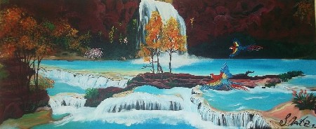 'Wasserfall' in Grossansicht