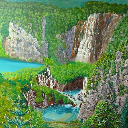 'Plitvicer Seen' in Grossansicht