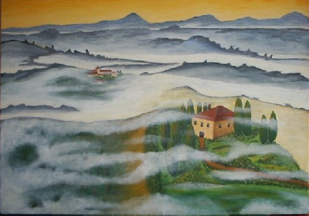 'Nebel in der Toscana' in Grossansicht