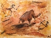 Werk 'Mammut Jagd' von 'Kathrin Baum'