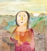 'Mona Lisa ' in Vollansicht