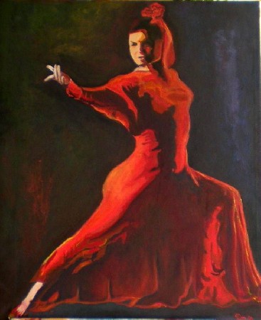 'Flamenco' in Grossansicht