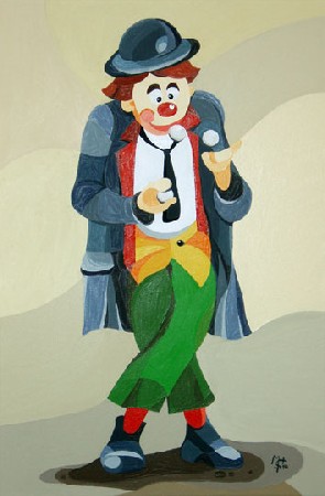 'Clown' in Grossansicht