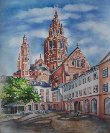 'Hoher Dom zu Mainz ' in Grossansicht