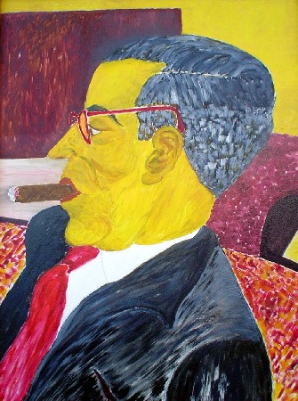'Bild 405-Mann mit Zigarre ' in Grossansicht