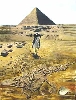 'Reiter vor Pyramide' in Vollansicht
