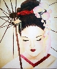 'Die Geisha ' in Vollansicht