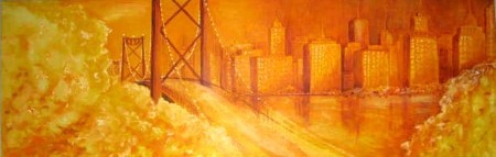 'San Francisco Oakland Bay Bridge' in Grossansicht