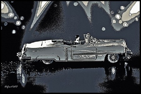 'Cadillac Eldorado - 6,5 L Convertible-1954-III-sw ' in Grossansicht