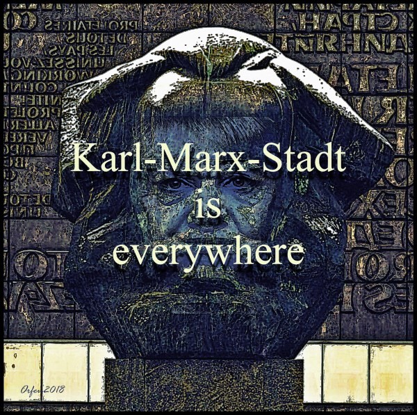Werk 'Karl-Marx-Stadt ' von ' Orfeu de SantaTeresa'