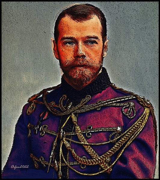 Werk 'Zar Nikolai II ' von ' Orfeu de SantaTeresa'