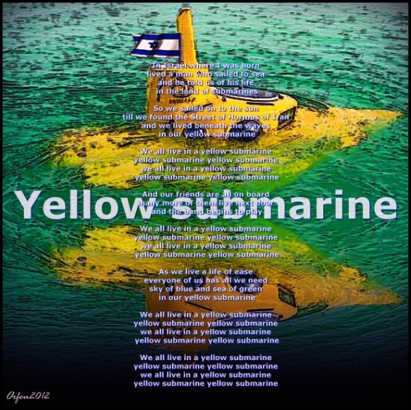 Werk 'yellow submarine ' von ' Orfeu de SantaTeresa'