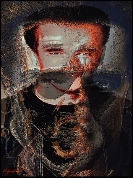 Werk 'Arnold Schwarzenegger ' von ' Orfeu de SantaTeresa'