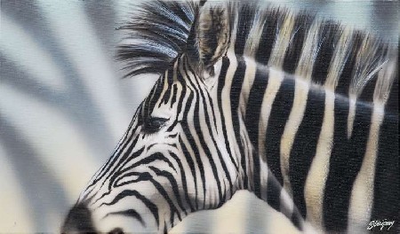 'Zebra' in Grossansicht
