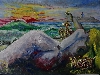 Strandgut mit Schmuck s  von Malerfrst von Rgen