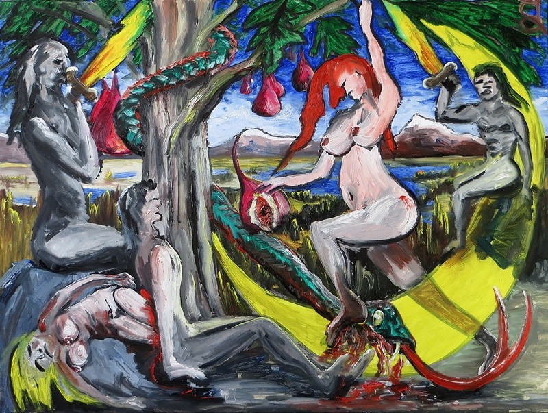 Werk 'Adam und Lilith' von 'Malerfrst von Rgen'