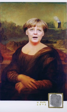 'Das se Lcheln von Mona lisa Merkel ' in Grossansicht