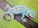 Bitte lächeln,,,Gecko