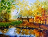 Herbstlandschaft von Olga Weber
