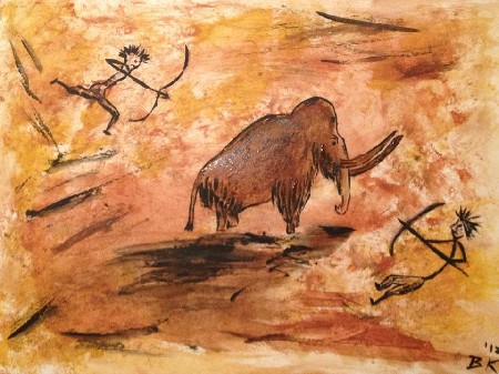'Mammut Jagd' in Grossansicht