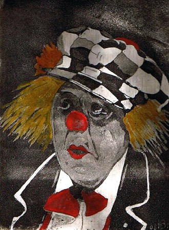 'Clown Popov II Olek ' in Grossansicht