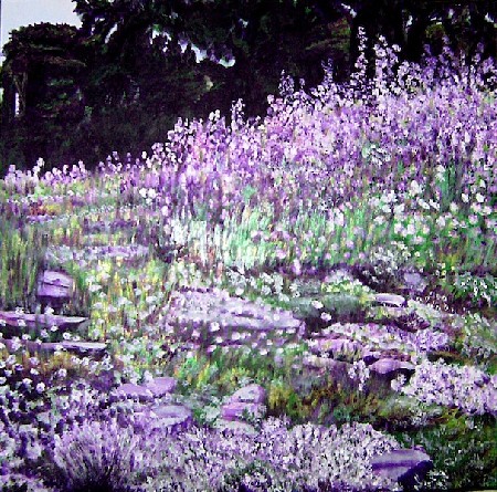 'Sommertraum in lila ' in Grossansicht