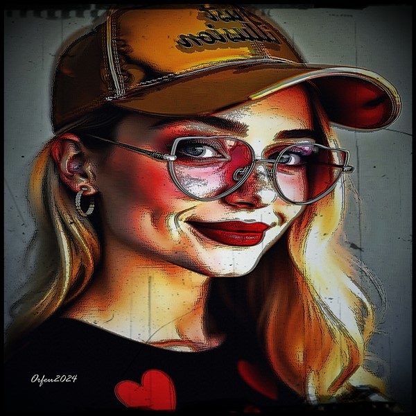 Werk 'vintage 1518' von 'Orfeu de SantaTeresa'