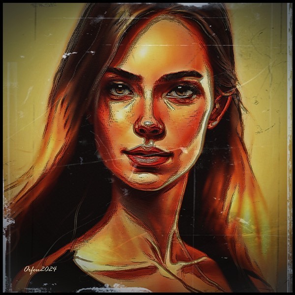 Werk 'vintage 1683' von 'Orfeu de SantaTeresa'