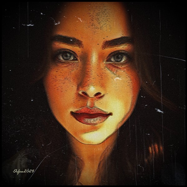 Werk 'vintage 1677 ' von 'Orfeu de SantaTeresa'