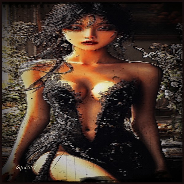 Werk 'vintage 6088 ' von 'Orfeu de SantaTeresa'