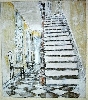 Holztreppe von Christine Rssmann-Cohrt