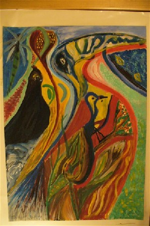 'Paradiesvögel 002 (398 x 600) ' in Grossansicht