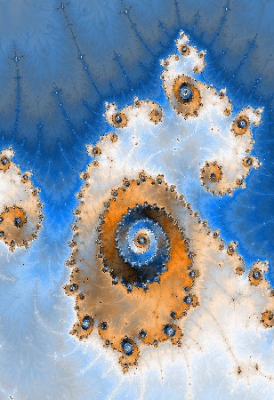 'Tiffany Spiral I' in Grossansicht