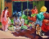 Markt in Indien  von Helga Graf