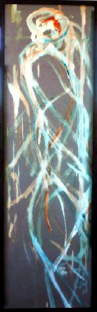 'Iris Alvarenga Lichtabstraktion 162 x 51 x 5 cm, 2009 ' in Grossansicht