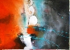 Farbexplosion II von Michaela Steinacher