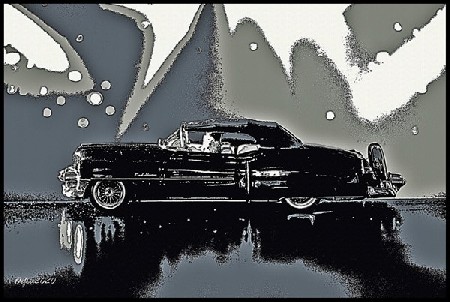 'Cadillac Eldorado - 6,5 L Convertible-1954-sw ' in Grossansicht