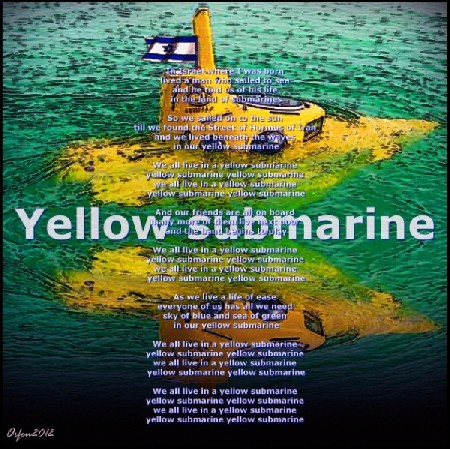 'yellow submarine ' in Grossansicht