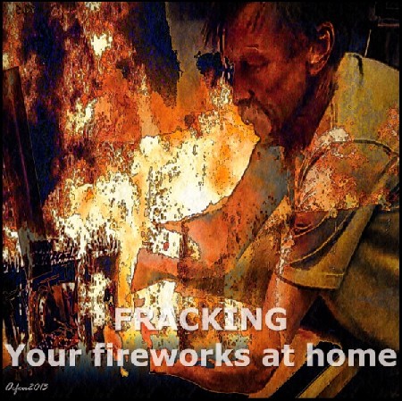 'Fracking ' in Grossansicht