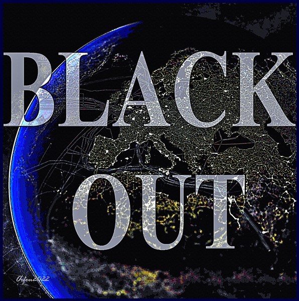 Werk 'Black-Out II ' von ' Orfeu de SantaTeresa'