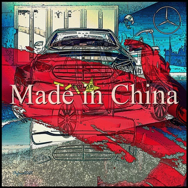 Werk 'Mercedes-Benz-China ' von ' Orfeu de SantaTeresa'