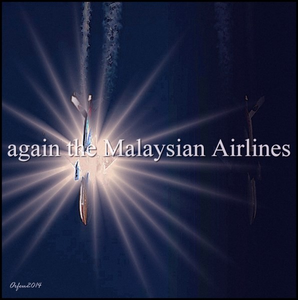 Werk 'Boeing 777 der Malaysian Airlines' von ' Orfeu de SantaTeresa'