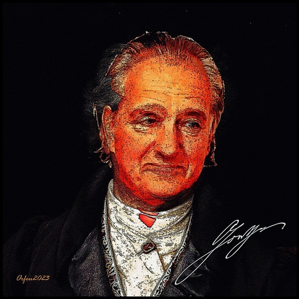 Werk 'Johann Wolfgang Goethe alias Andreas Popp ' von ' Orfeu de SantaTeresa'