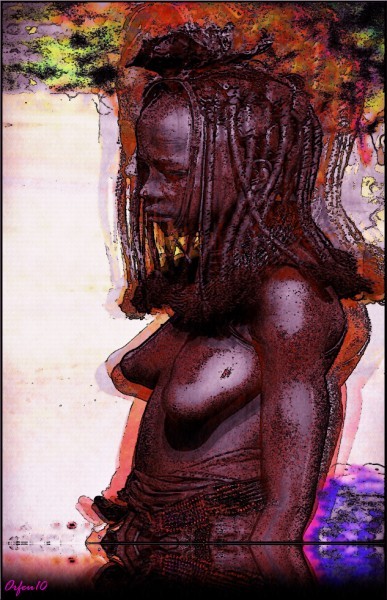Werk 'africano 14 ' von ' Orfeu de SantaTeresa'