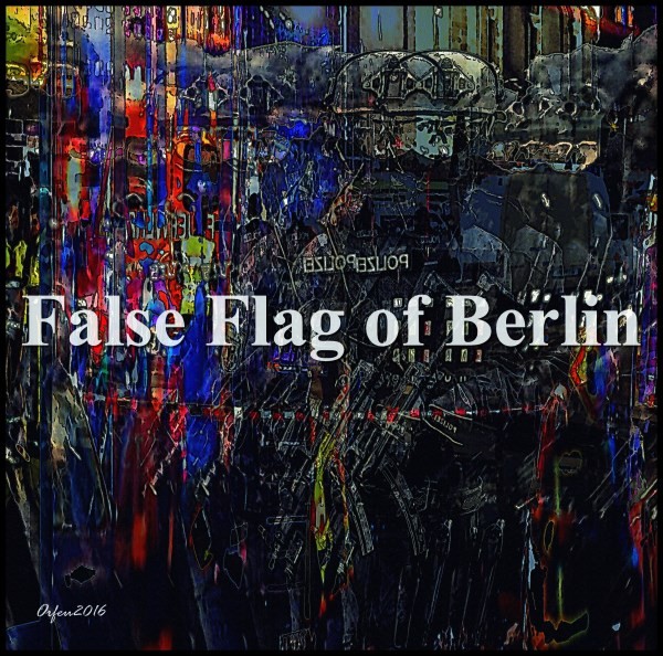 Werk 'False Flag of Berlin' von ' Orfeu de SantaTeresa'