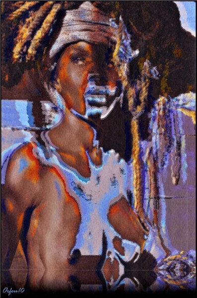 Werk 'africano 15 ' von ' Orfeu de SantaTeresa'